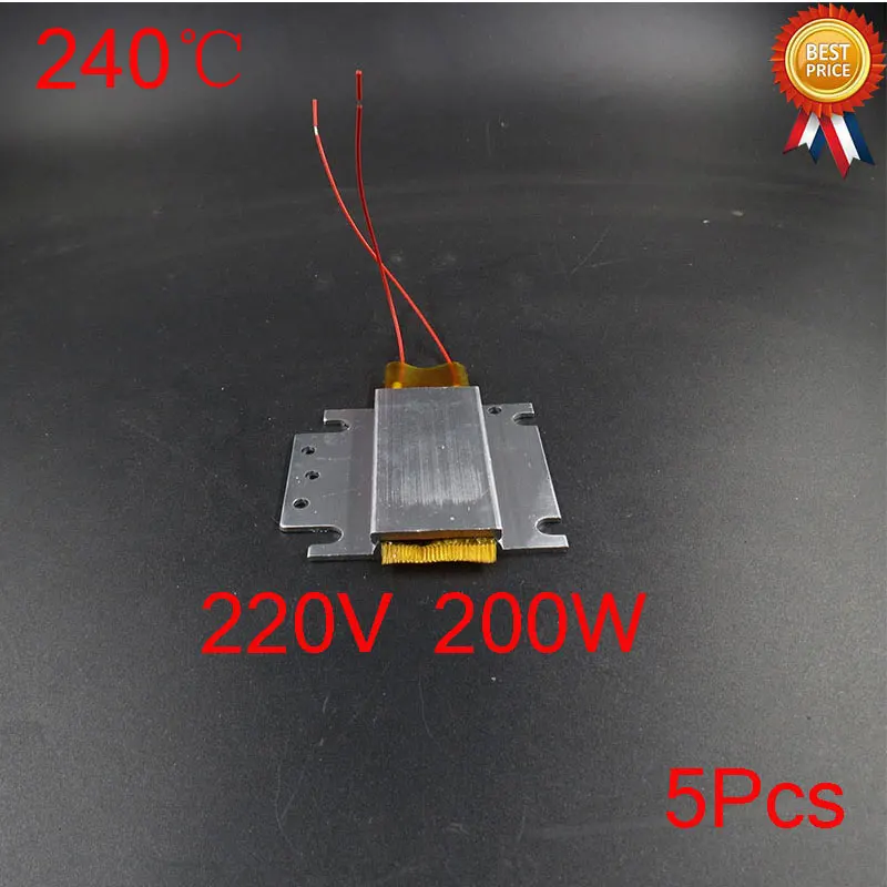 

5Pcs 220V 200W Ptc Heater New Egg Boiler Spare Parts Thermostat Boiler Aluminum Heating Ceramic 848 jdieien584