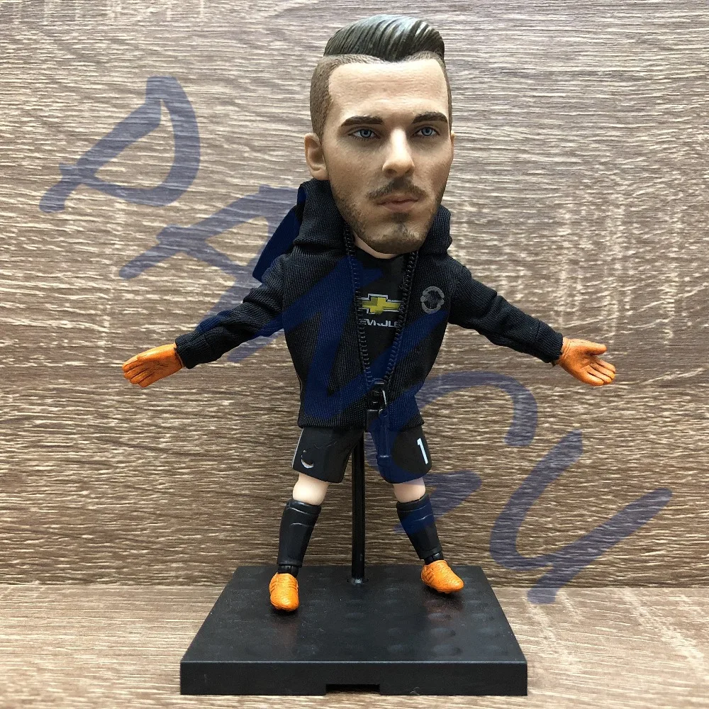 Soccerwe dolls figurine Sports stars DEGEA #1 2017/18 delicate Movable joints resin model toy action figure collectible gift