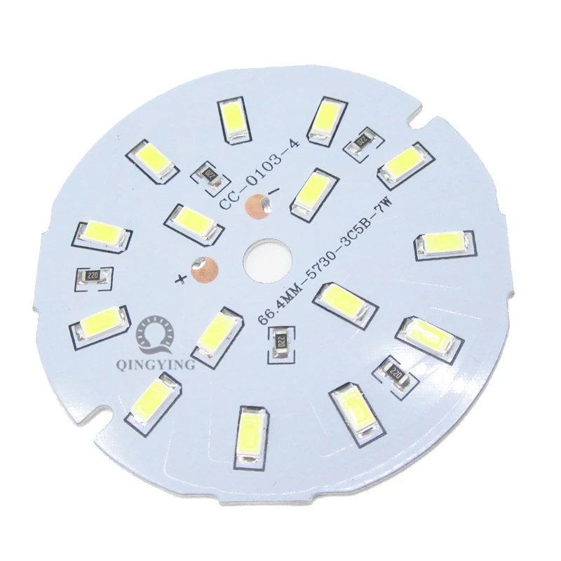 10 шт. DC 12 В светодиодный светильник 5730 SMD PCB плата 3 Вт 5 7 9 15 30 45 Домашний Светильник