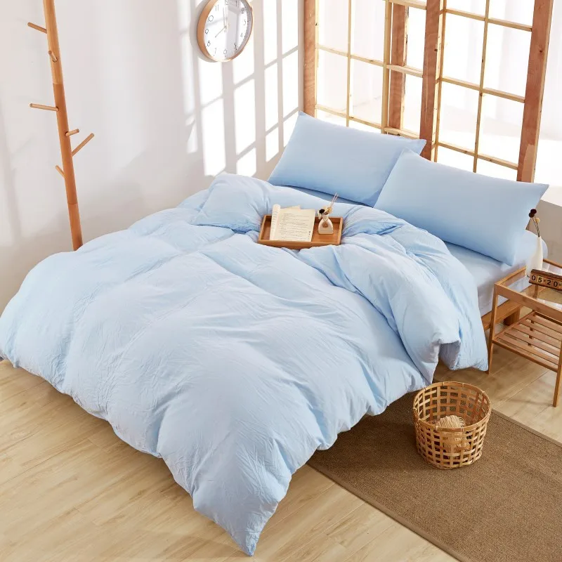 bedding set Brief style duvet cover set bed linen bedclothes comforter cover 4pcs/set bed cotton set quilt cover bedspread muji