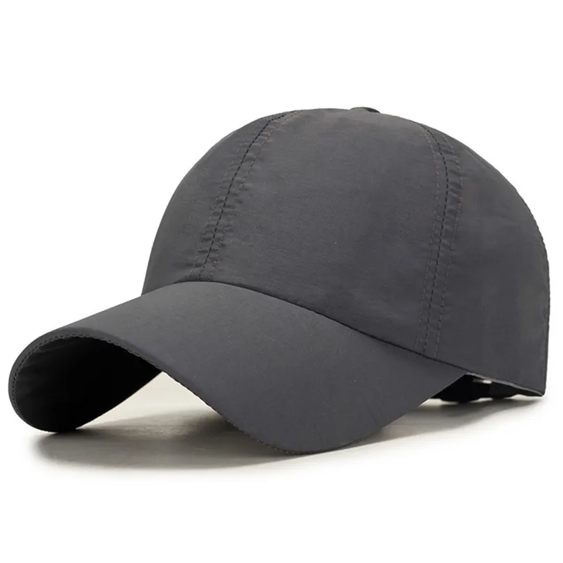 Сплошной цвет кепки для бега шляпа с полями для путешествий Лето анти УФ Спорт Туризм Теннис пляж шляпа с пустым верхом головной платок повязка для женщин мужчин#2p09 - Цвет: Серый