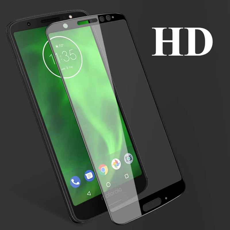 9D закаленное стекло для Moto G6 Plus Защита экрана для Motorola One power P30 Note G6 G7 power Play E5 E4 Plus защитное стекло