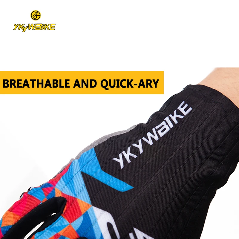 YKYWBIKE Guantes Ciclismo MTB велосипедные перчатки полный палец теплые зимние велосипедные перчатки противоскользящие велосипедные перчатки аксессуары для мужчин и женщин