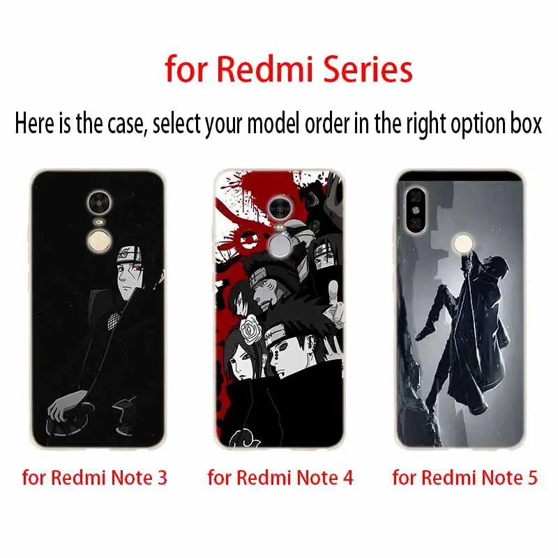 Naruto character anime Case For Xiaomi Redmi Redmi Note 9 8 7 6 5 pro Cover Redmi 9a 8a 7a 6a 5a 8t y3 Naruto character anime Case For Xiaomi Redmi Redmi Note 9 8 7 6 5 pro Cover Redmi 9a 8a 7a 6a 5a 8t y3