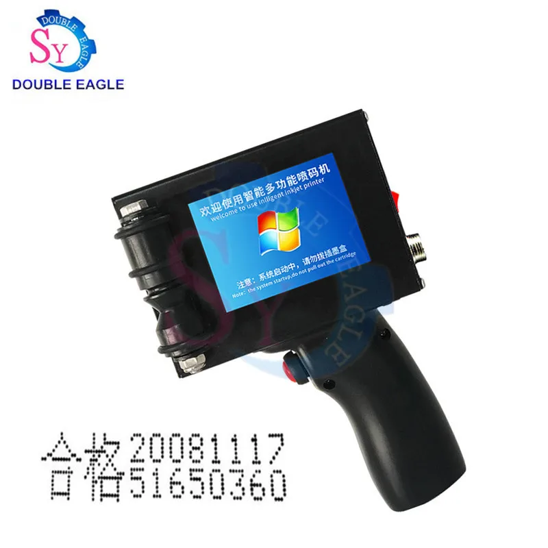 

High efficiency production date coding machine/manual laser typewriter conveyer belt/cap production date printer assembly line