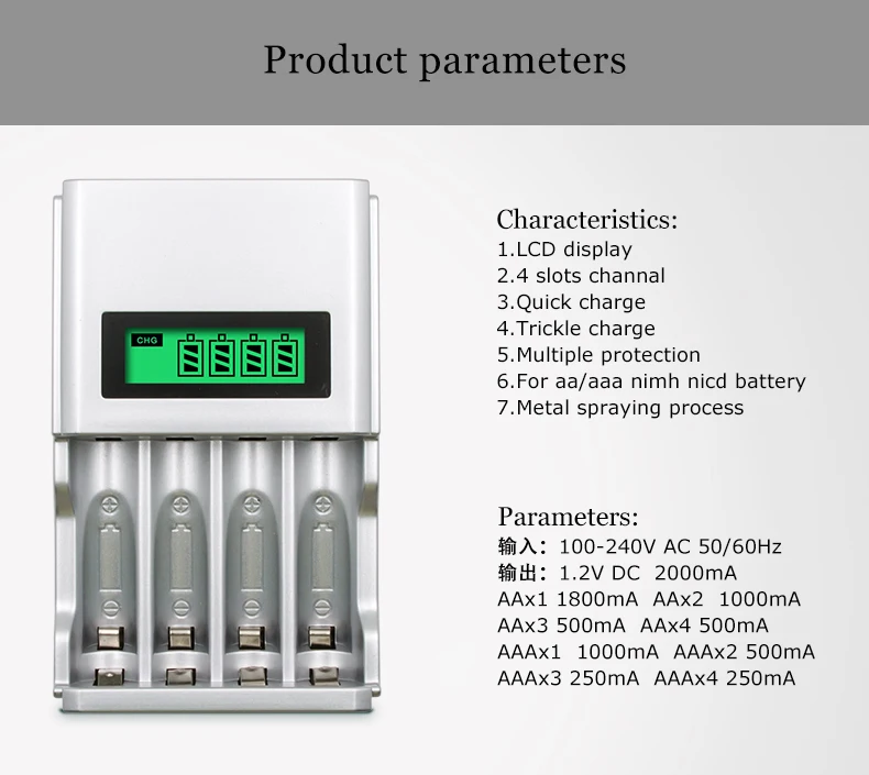 PALO 4 шт. AA батареи перезаряжаемые батареи 1,2 V AA 3000mAh Ni-MH Предварительно заряженный аккумулятор 2A батареи для камеры игрушки