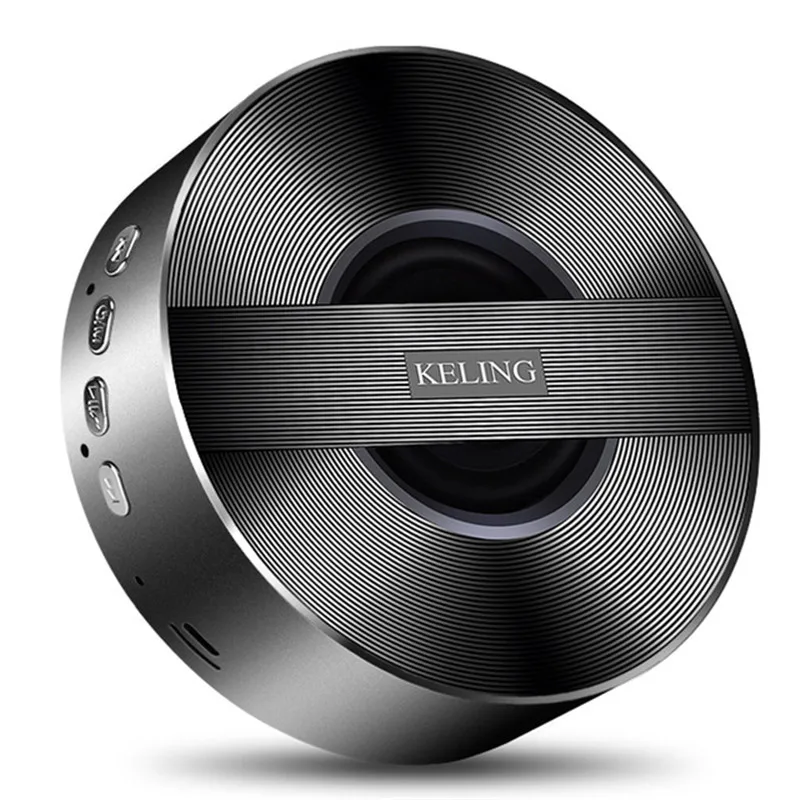 

Wireless Bluetooth Speaker Portable Mini Stereo Subwoofer Loudspeaker TF Card Play AUX Long Work Time