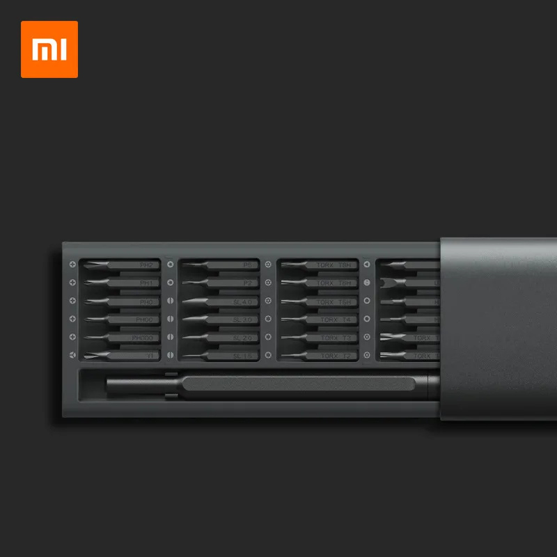 Xiaomi Mijia Wiha 24 в 1 прецизионный Набор отверток 60HRC магнитные биты Xiaomi Домашний набор ремонтные инструменты Xiomi Xaomi