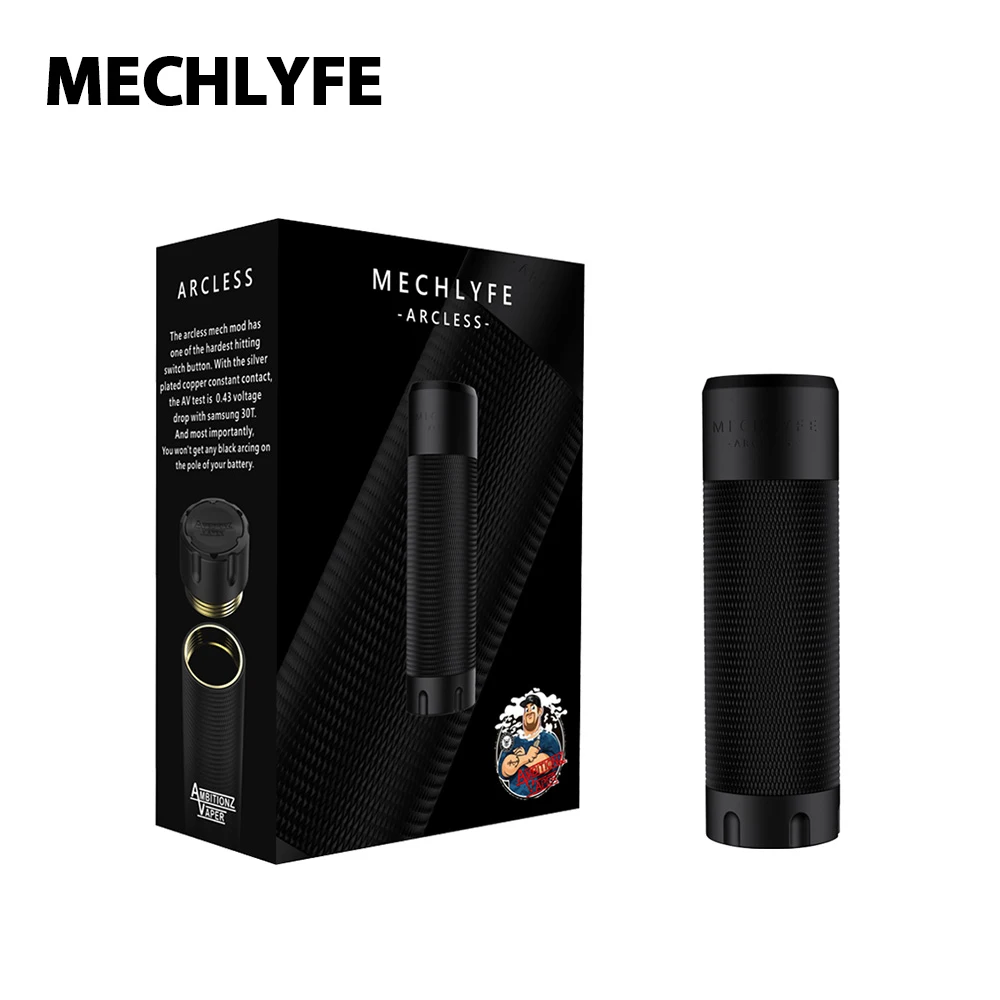 MECHLYFE x AmbitionZ вейпер бездуговой мех мод fit 18650/20700/21700 Батарея MECHLYFE бездуговой