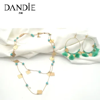 

Dandie Fashion New Design Jewelry Sequins Acrylic Bead Necklace,Suitable For Women's Daily Wear