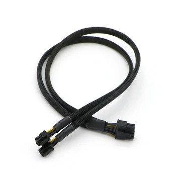 

Dual Mini PCI-E 6Pin to PCI-E 8Pin Video Card Power Cable for Apple G5/Mac Pro.