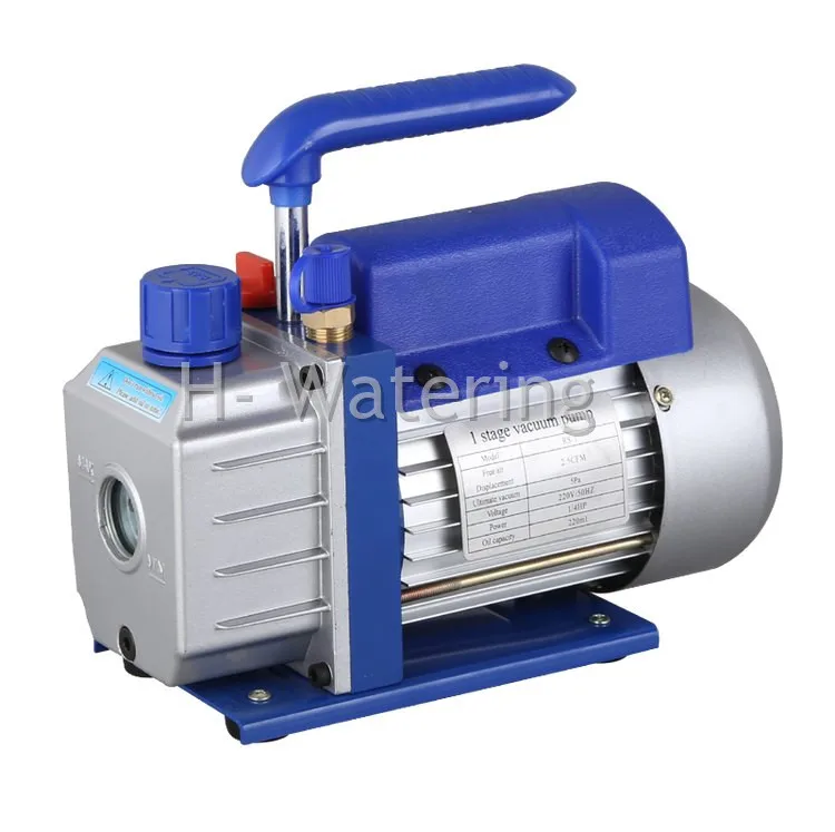 Одноступенчатый 2.5CFM 1/4HP микро вакуумный насос глубокий HVAC инструменты AC R410a R134 +