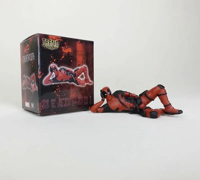 Deadpool Desk and Car Toy Figure #6