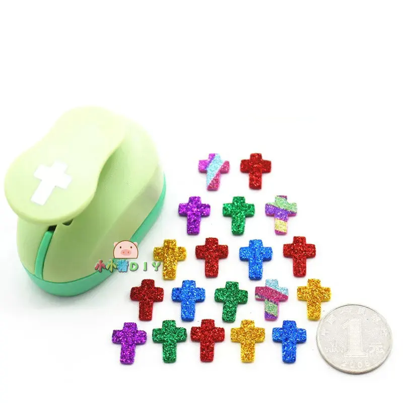 Buy 5/8" cross craft punch diy craft hole puncher for