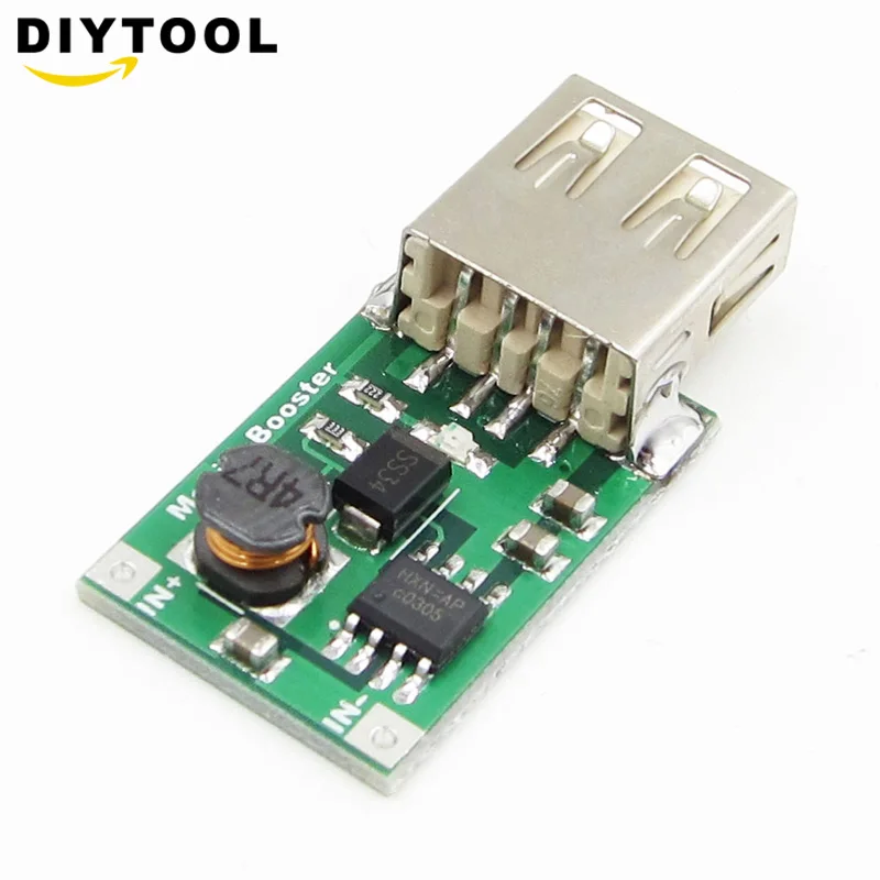 2V-5 в до 5 В пост 1200MA USB Выход повышающий преобразователь постоянного тока мини DC-DC