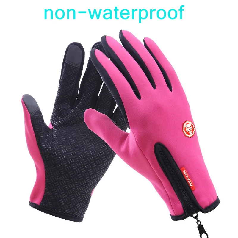 Мотоциклетные Перчатки Guantes Moto перчатки на полный палец все сезоны зима лето Luva Motociclista перчатки для мотокросса - Цвет: DB02 Red