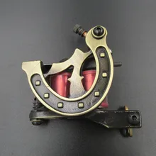 Новейшая катушка тату машина железные катушки машинки для татуировок тату Поставка для начинающих постоянный макияж машина серебро золото