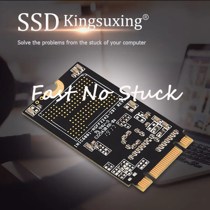 Kingsuxing 2242 M.2 SSD 64 ГБ 128 ГБ 256 ГБ M2 SSD 512 ГБ 2242 внутренний жесткий диск Disco Duro диск для ноутбука/рабочего стола