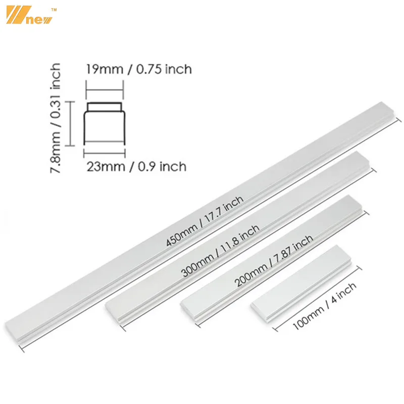 100 мм 200 300 450 T Track Miter Gauge стержень для деревообработки Т образной дорожки формы из