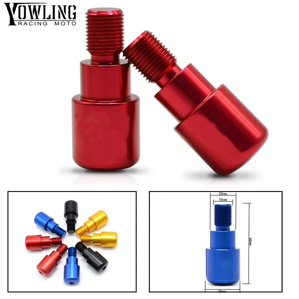

Motorcycle Bar Ends Hand Grip Hand Handlebar End Caps Cover For YAMAHA FZ-07 2014-2015 YAMAHA XJ6 2010-2013 MT-07 2014-2015