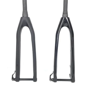 

Spcycle 26er 27.5er 29er Mountain Bike Carbon Fork 29er Carbon MTB Rigid Fork Thru Axle 15mm Tapered Fork UD/3K Matt/Glossy