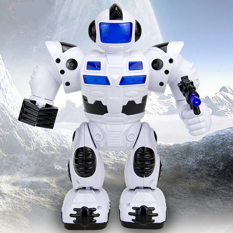 electronic walking dancing robot toy