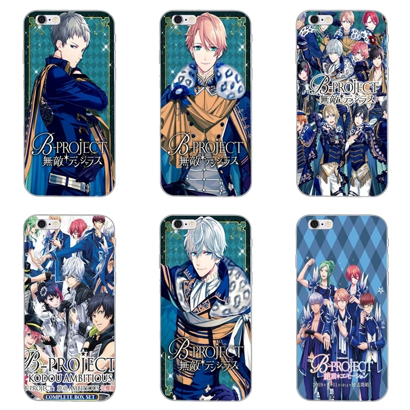 

B-Project Kodou Ambitious anime For Samsung Galaxy Note 9 8 5 S10 S9 S8 S7 S6 edge Plus Lite S5 S4 S3 mini case Soft phone cover