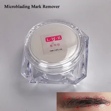 2 шт., микроблейдинг для тату бровей, крем для удаления следов для микроблейдинга, дизайнерский крем для удаления меток для микроблейдинга