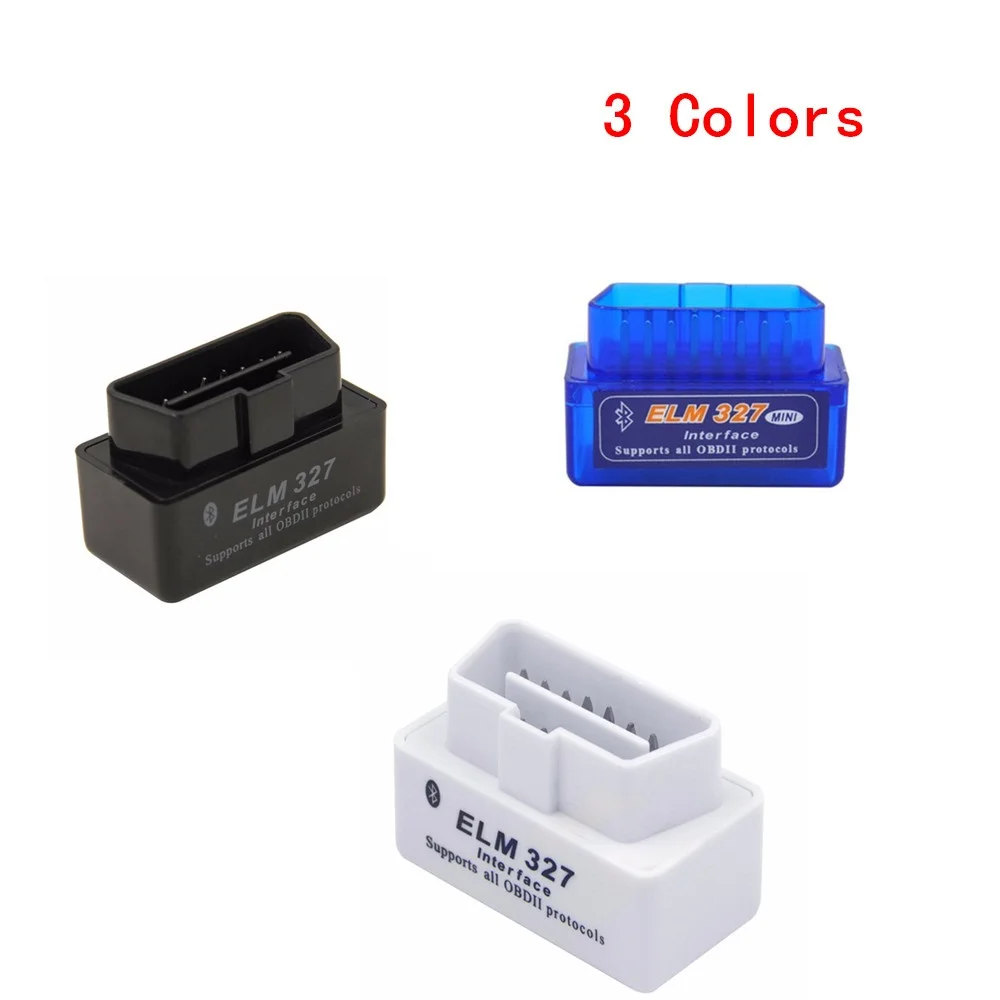 

ELM327 Mini ELM 327 V2.1 OBD2 Bluetooth Interface Auto Scanner obd II Diagnostic Tool works for Android Windows Symbian System