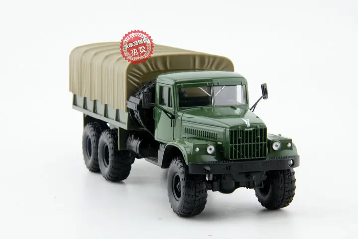 Модель 1:43 из сплава масштаб русский КАМАЗ для бездорожья военный грузовик литая