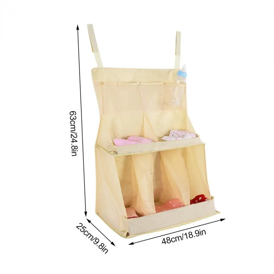 Детская кровать подвесная сумка для хранения водонепроницаемая кроватка детское постельное белье Органайзер набор сумка для игрушек подгузники карман для хранения кроватки Комплект постельного белья