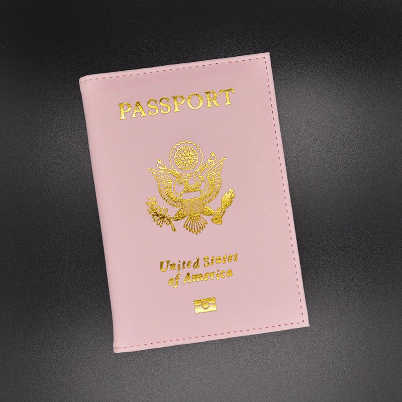 Personalised leather USA Passport Cover Customized Travel Passport holder American Wallet Covers for Passports us passport Personalised leather USA Passport Cover Customized Travel Passport holder American Wallet Covers for Passports us passport