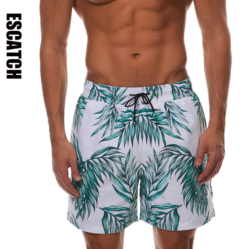 Escatch мужские шорты для серфинга летние спортивные пляжные шорты Homme Бермуды короткие брюки быстросохнущие серебряные бордшорты Новинка
