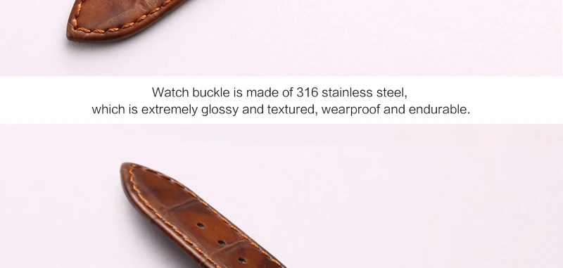 MAIKES Новое поступление часы ремешок для мужчин и женщин высокого качества аксессуары для часов Ремешок Замена браслеты ремешок из натуральной кожи подарок