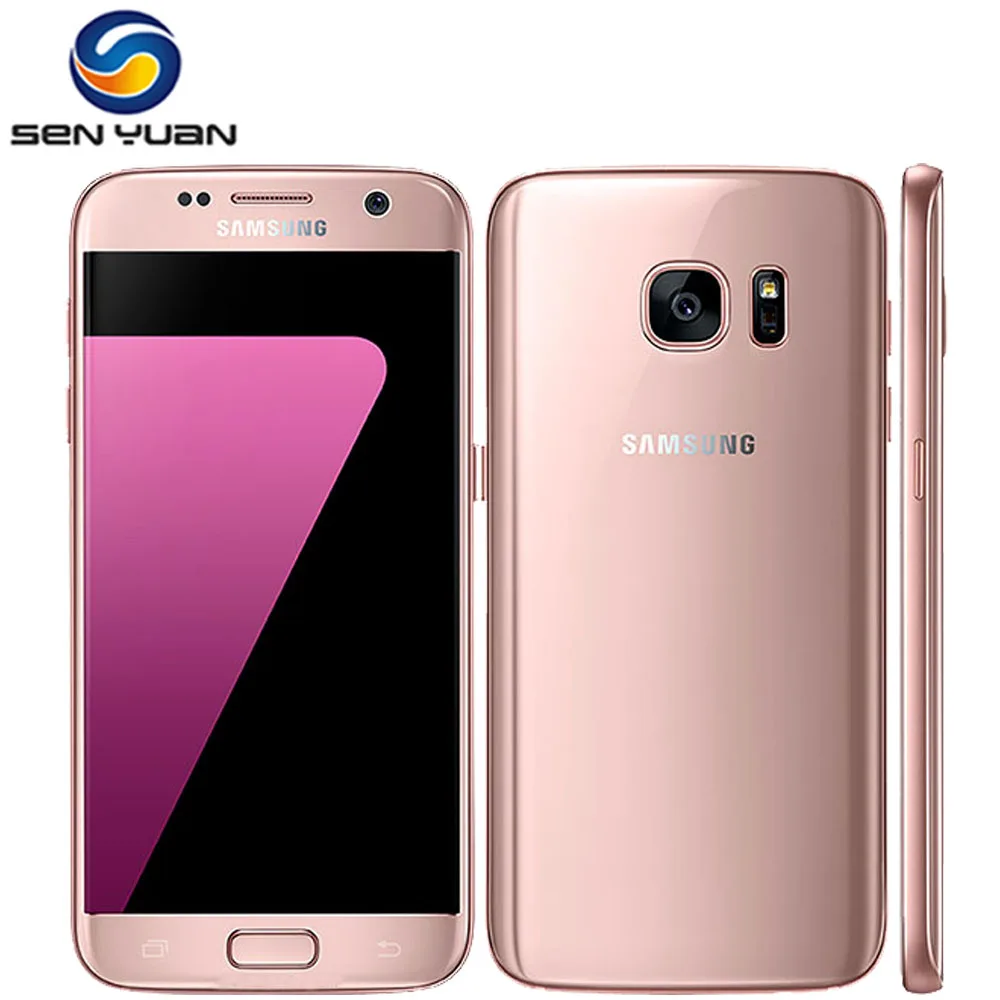 

Original Unlocked Samsung Galaxy S7 G930A G930F Mobile Phone Android 5.1" Octa-core 12MP 4GB RAM +32GB ROM 4G LTE Cell Phone