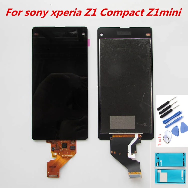 For Sony Xperia Z1 Compact Z1Mini D5503 LCD Screen Display With Touch Screen Digitizer Tools glue