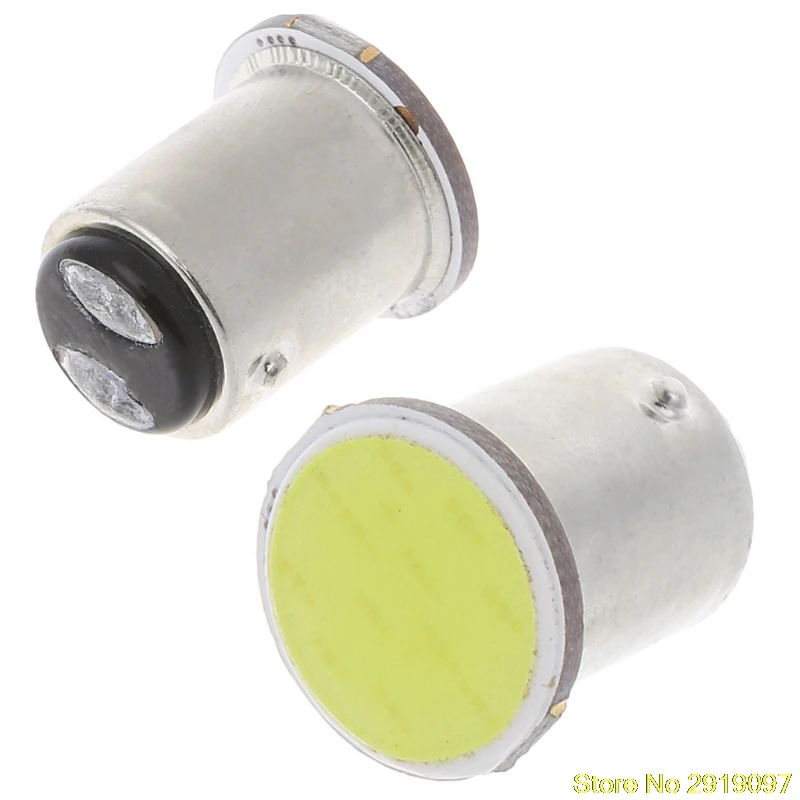 

2019 New 1PC Super Bright White 12V 1157 BAY15D 12 SMD COB White Car Brake Parking Light Bulb