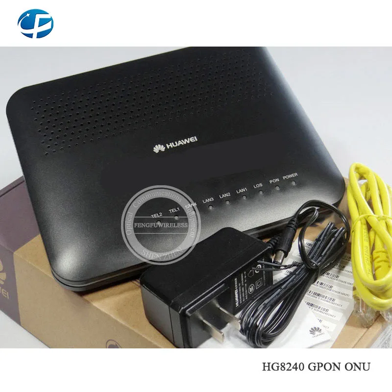 Hot Sale HG8240 GPON ONU ONT 1GE+3FE+4LANS+WIFI SC UPC CONNTER English Firmware |