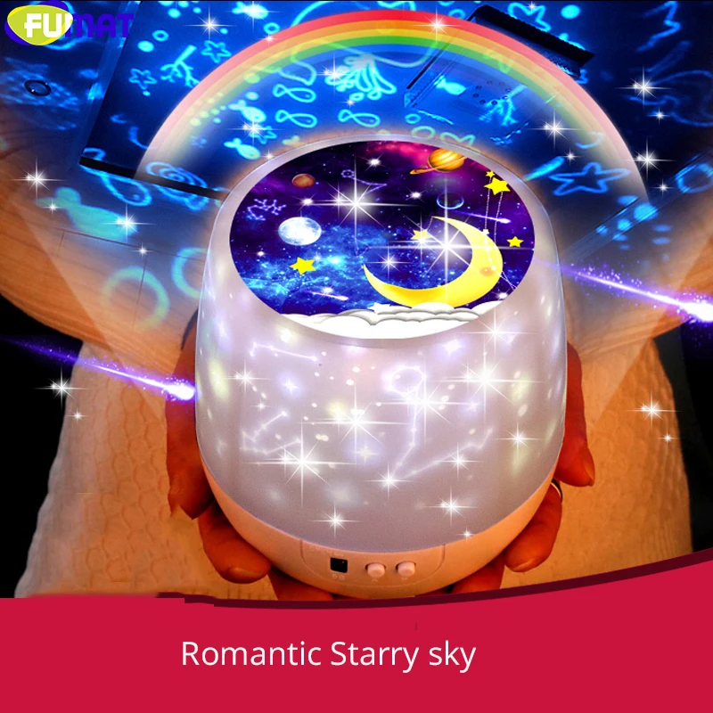 

FUMAT Night Light Adjustable Colorful Projector Light Smart Control Night Lamp Sleep Light Constellation Birthday Solar System
