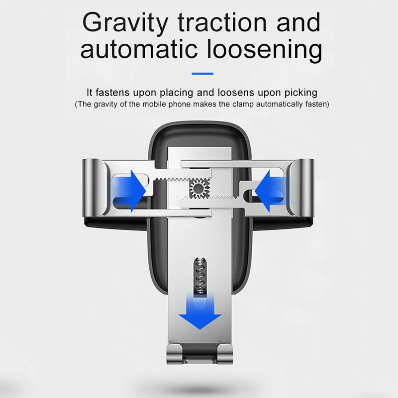 Baseus CD Slot Car Phone Holder Gravity Car Mount Holder For Phone In Car For iPhone Samsung Xiaomi