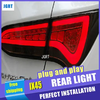 

Car Styling Accessories for Hyundai IX45 Taillight assembly New SantaFe LED TailLight IX45 LED Rear Lamp DRL with hid kit 2pcs.