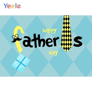 

Yeele Happy Father's Day Thanksgiving Ties Gifts Photography Backdrop Personalized Photographic Backgrounds For Photo Studio
