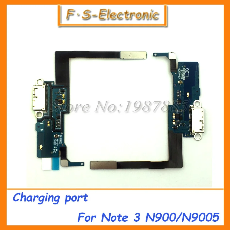 5 шт./лот для Samsung Galaxy Note 3 N9005 N900 Flex запасная часть USB зарядное устройство Зарядка