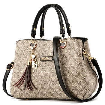 

Fashion Ladies Hand Bags Women Shoulder Bag Large Capacity Fur Pu Leather Crossbody Bags for Women Handbag Tote