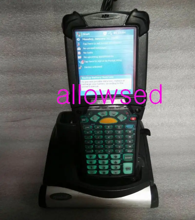 Symbol Motorola Mc9090-G-Scanner Per Computer Con Codice A Barre 2D Palmare Pda 53 Tasti 1D O 2D Usato