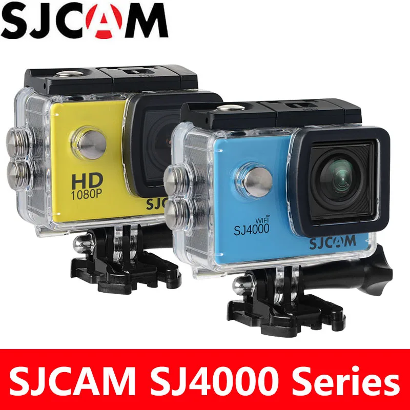 SJCAM SJ4000 Экшн-камера SJ4000 WiFi Спорт DV Дайвинг 30 м Водонепроницаемый 2,0 дюймовый ЖК-экран Full HD 1080P SJ 4000 Cam