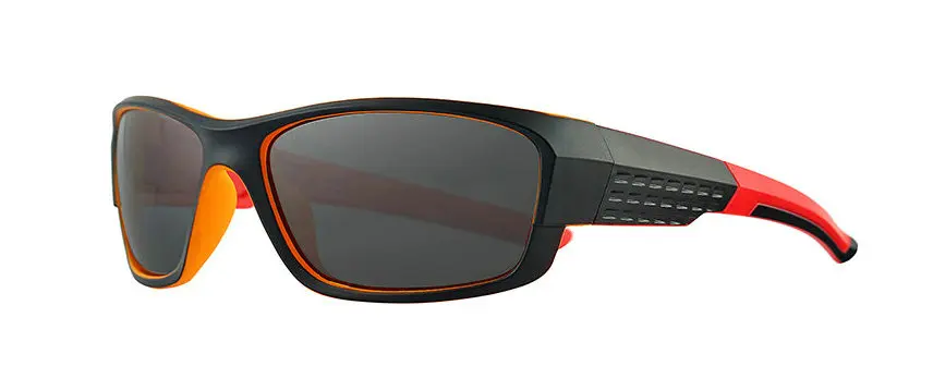 Новинка, фирменный дизайн, поляризационные очки для близорукости по рецепту-1,0-4,0, мужские и женские очки с близорукой оптикой NX - Цвет линз: black red-400