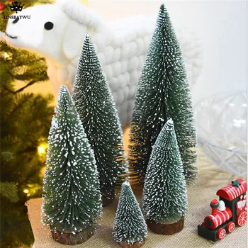 

ZOTOONE 4 Size Christmas Tree Small Pine Tree Placed In The Desktop Mini Christmas Girland Decoration DIY for Home Xmas Navidad