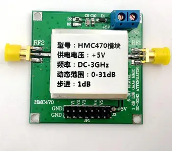 

HMC470 Digital RF Attenuator Module DC-3GHz 1dB Step to 31dBManual control and program control FOR Ham Radio Amplifier