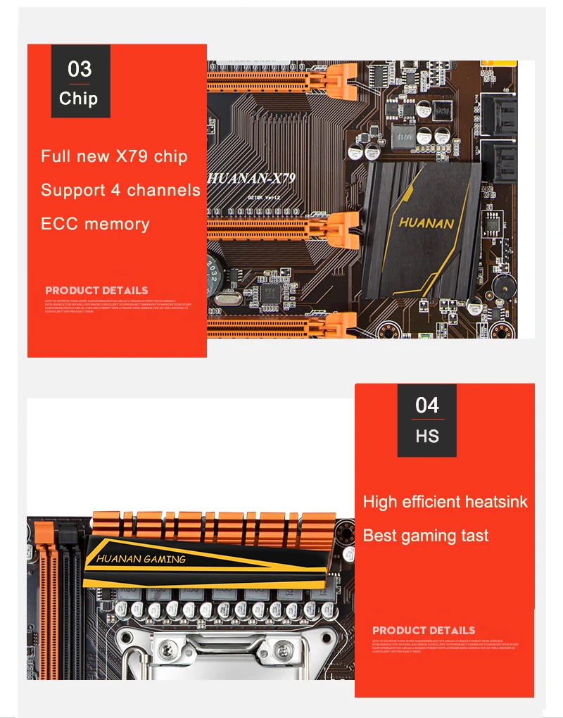 Горячая HUANAN deluxe X79 LGA2011 игровая материнская плата Xeon E5 2680 V2 с кулером ОЗУ 32 г(2*16 г) 1333 МГц DDR3 RECC все протестировано